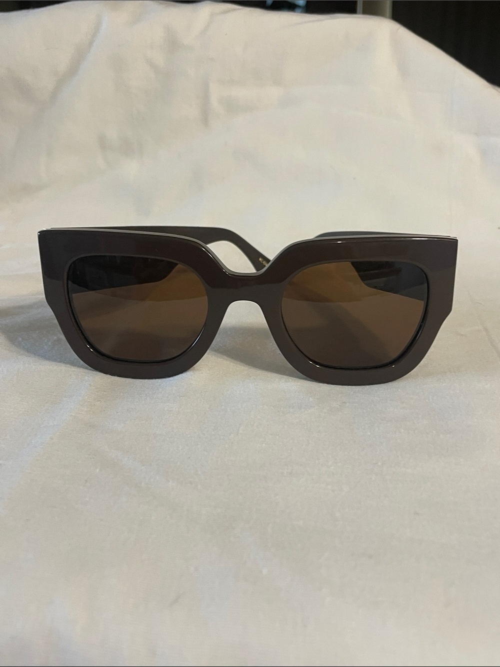 ICONICA Maren Women’s Oversized Square Sunglasses - Brown